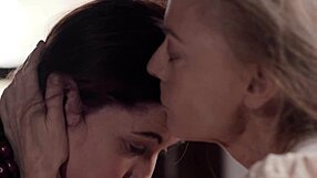 What if two granny legends drop nun habits for titty kissing?