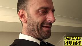 Busty UK Betty Foxxx Swallows CUM Before INKED PUSSY Gets POUNDED