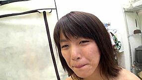 Ever tested a shy-looking amateur girl in interview? She takes it deep!