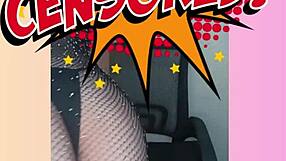 oh the hottest redhead strips sheer teasing her body