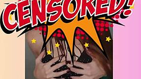 oh the hottest redhead strips sheer teasing her body