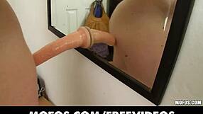 Busty Blonde Teen Rips Panties Off Juicy Ass