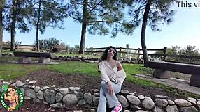 Girlfriend experience sloppy deepthroat at Hollywood sign with Aubry Babcock