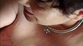 Bound French Maid Chienne Marie Sucks Master Emmanuel in Three Outdoor Spanking Sessions