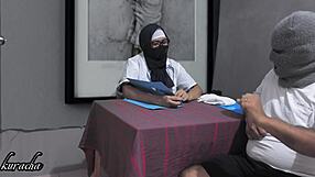 Lady doctor, ready for patient's squirting jackpot fuck?