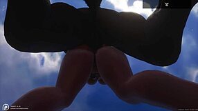 Big Juicy Ass Curvy Black MILF Indra Fucks Wolf-Costumed Man Hard Outdoor Squirting on Monster Cock