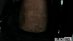 Emo Goth Babe Moans as BBC Pounds Pussy Then Licks Cum Off Boots