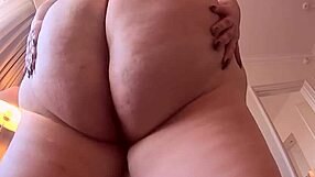 Natasha Crown spreads her juicy fat ass cheeks wide open begging daddy to dive in deep