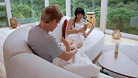 wtf stepbro rips clothes fucks my feet pussy till squirting orgasm 😱💦