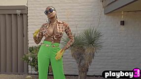 yo nyla show us that perfect ebony ass tits and pussy strip