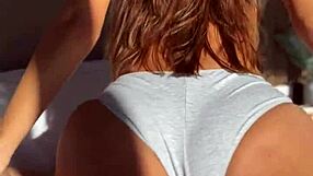 waking up to this perfect latina hottie riding reverse cowgirl is pure morning bliss 😍🍑