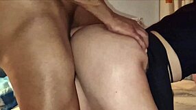 Five days hermanastro rams hermanastra's huge natural ass doggystyle creampie