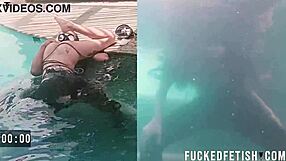 helen star whispers submission to oral sex. vibrator blindfold with couple partner