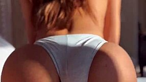 waking up to this perfect latina hottie riding reverse cowgirl is pure morning bliss 😍🍑