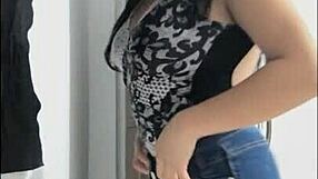 My Busty Mature Stepmom Flashes Huge Natural Tits in Luxurious Exhibition