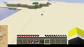 minecraft gostosa plays hot gameplay tease