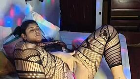 i catch horny stepsis masturbating and she begs me to fuck her deep