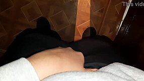 Caught Stranger Fingering Hairy Pussy on Public Toilet?