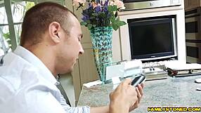 lily jordan craves boyfriend richie's monster cock deep in her pussy