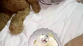 Kinky 18yo virgin stepsis skips college to masturbate creamy cake on big pussy lips