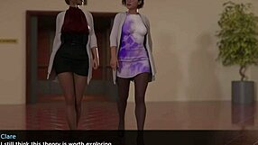 femdom gyno exam unfolds intensely in gynocracy part 3 story