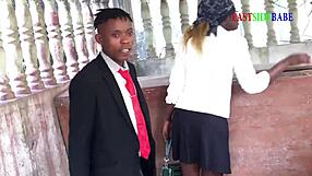 Church site check turns into doggystyle hardcore creampie banging