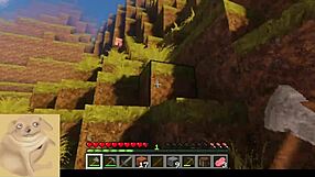 minecraft gostosa plays hot gameplay tease