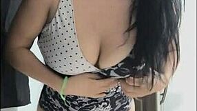 My Busty Mature Stepmom Flashes Huge Natural Tits in Luxurious Exhibition