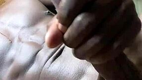 Kingtaiza strokes her wet pussy solo in retro homemade blue film style