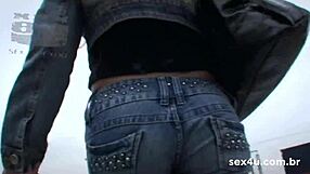 Street Cash Lures Blonde Brazilian Into Outdoor Studio Fuck