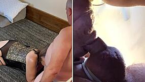 Does granny carmen gag deeper on your cock than you expect?