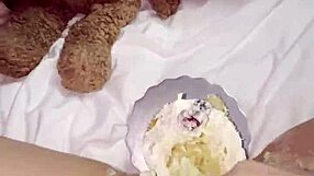 Kinky 18yo virgin stepsis skips college to masturbate creamy cake on big pussy lips