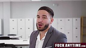 Milf Boss Fucks Employee Doggystyle then Cowgirl in Office Freeuse Frenzy with Big Tits