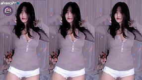 Korean Cutie Dances with Big Tits Shaking