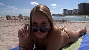 Naughty Teen Sucks Cock for Gushing Facial Cumshot