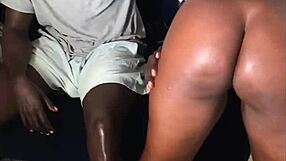 Boss's LONG DICK Pounds Curvy Ebony Maid