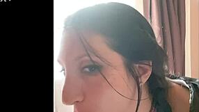 quick verification clip shows amateur latina brunette ready for action