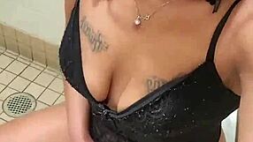 masturbating in grocery then flashing saggy tits roadside
