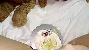 Kinky 18yo virgin stepsis skips college to masturbate creamy cake on big pussy lips