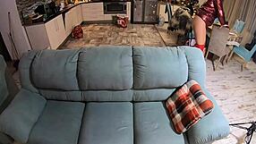 Santa Milfycalla Craves Anal Sluts Doing Ass-to-Mouth in Down Jacket!