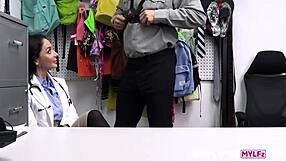 Bad doctor pounds milf patient right in office