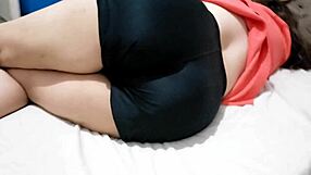 Gym Newbie Rocks Tiny Mini Shorts for Raw Hot Action!