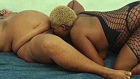 Chubby pregnant latina takes rough anal in amateur menage