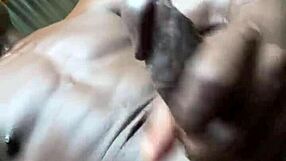 Kingtaiza strokes her wet pussy solo in retro homemade blue film style