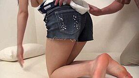 Japan big tits teen Kaede Kyomoto begs for hot cum loads after deepthroat and doggystyle pounding