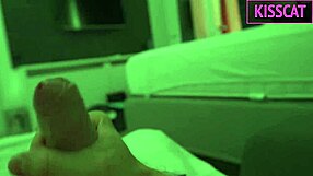 Stepmom Masturbates In Hotel, Stepson Joins For Tight Pussy Spooning