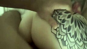 wanna finger his ass during intimate amateur creampie fuck?