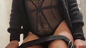 masturbating in grocery then flashing saggy tits roadside