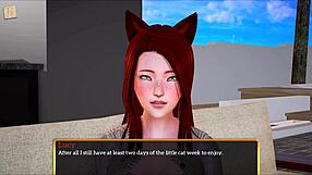Redhead's big ass tits tempt in family game play?