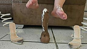 ohh goddess feet milk my cock till i cum hard all over